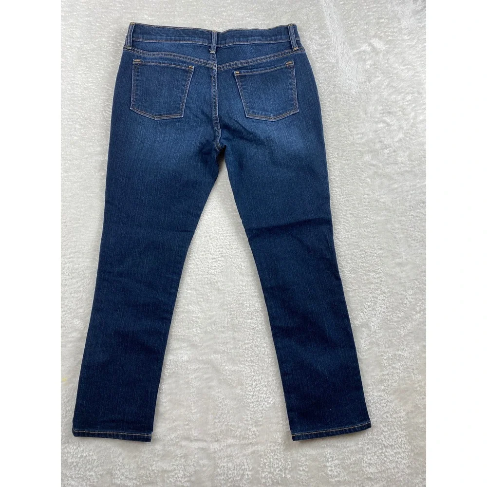 Old Navy Dark Wash Stretch Jeans Adjustable Waist Girls Size‎ 14 Regular